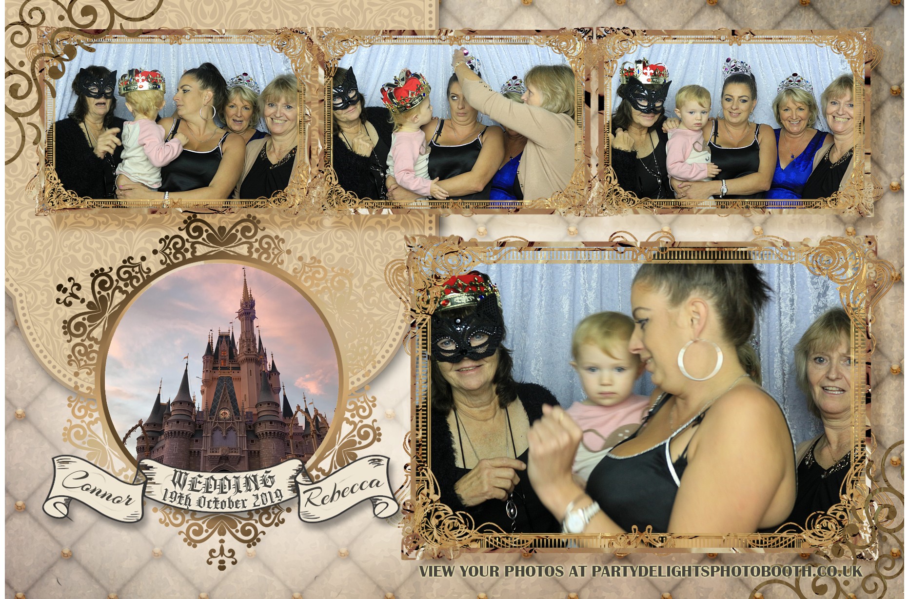 Connor and Rebecca’s Wedding - Prints | View more photos from the event at gallery.partydelightsphotobooth.co.uk/u/PartyDelightsPhotoBooth/Connor-and-Rebecca’s-Wedding-Prints
